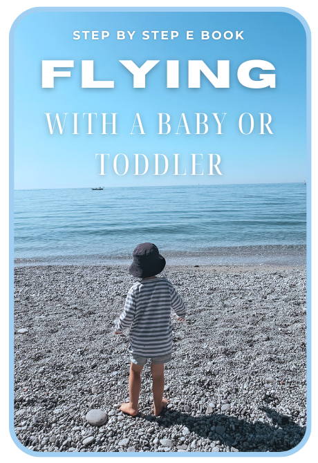 Flying with a baby or toddler e book